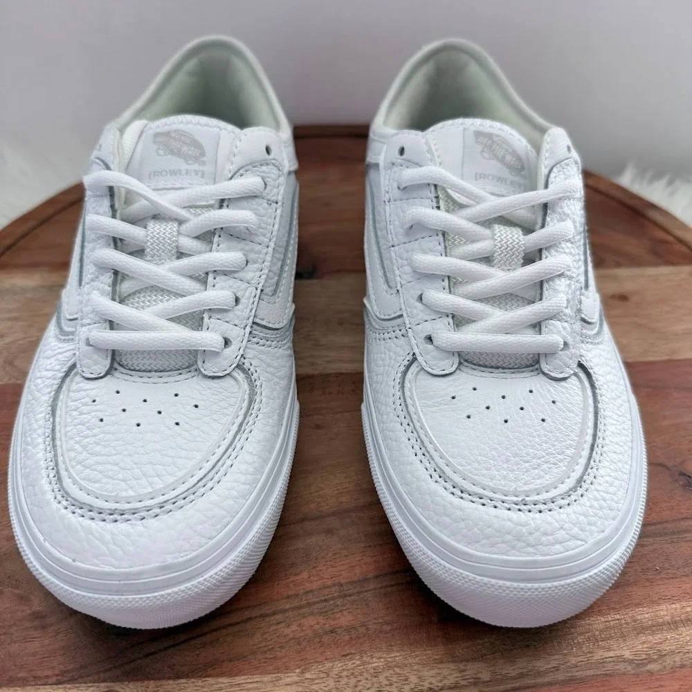 Vans Rowley Pro 66/99 White Leather‎ Men 6.5 Women 8 New Skate Shoes
